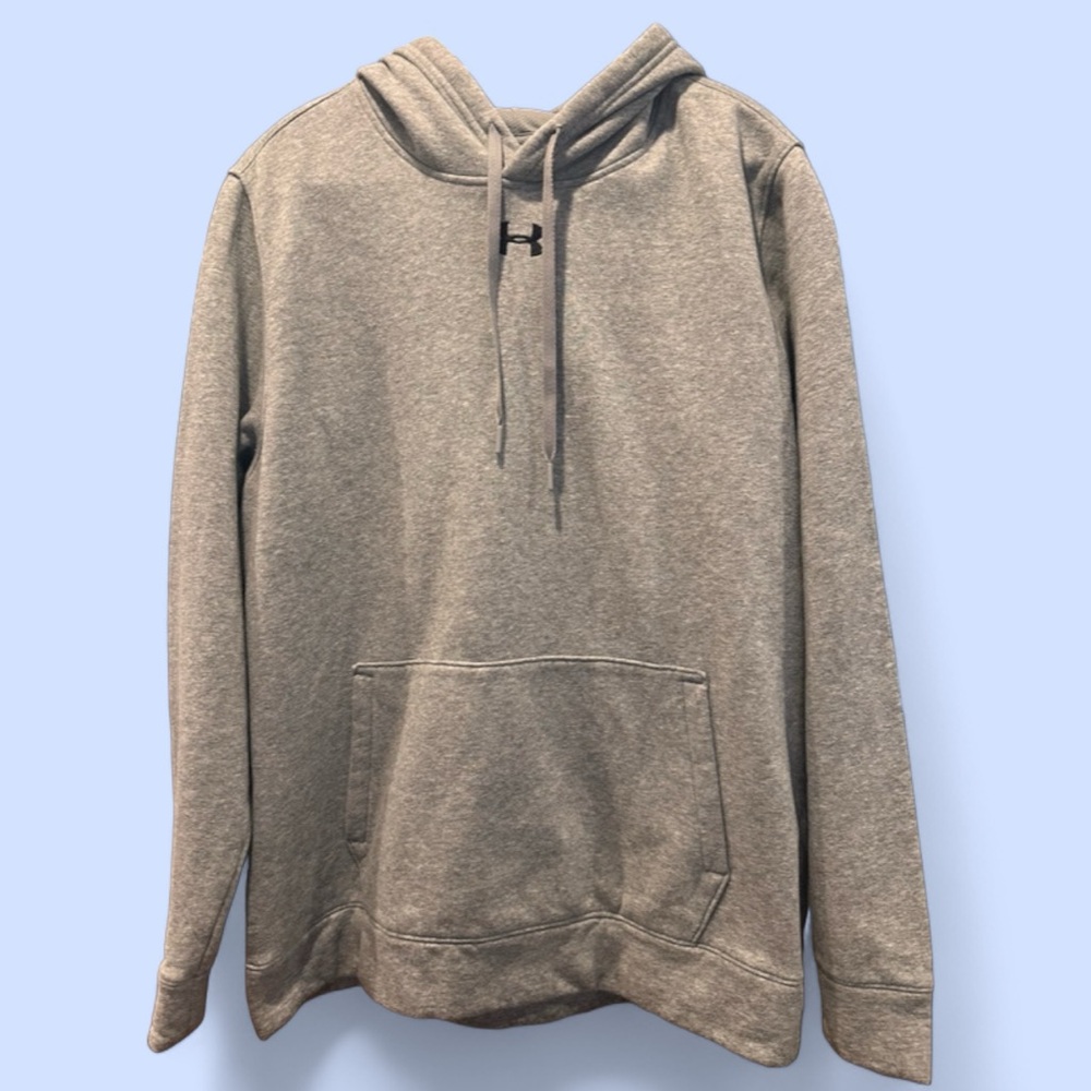 Under Armour Gray Hoodie. Size Large.